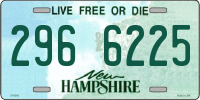 NH license plate 2966225
