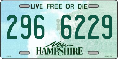 NH license plate 2966229