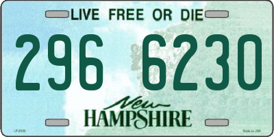 NH license plate 2966230