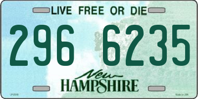 NH license plate 2966235