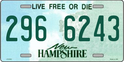NH license plate 2966243
