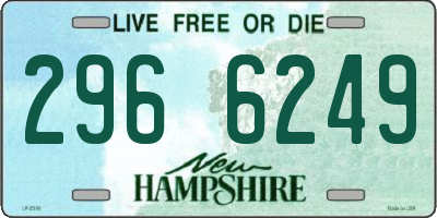 NH license plate 2966249