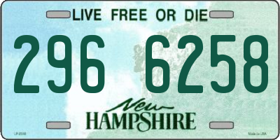 NH license plate 2966258