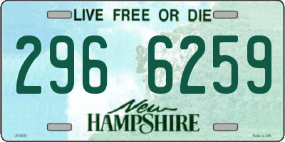 NH license plate 2966259