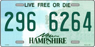 NH license plate 2966264