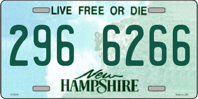 NH license plate 2966266