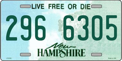 NH license plate 2966305