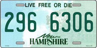 NH license plate 2966306