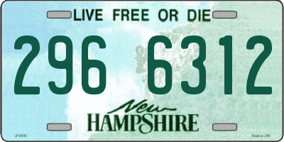 NH license plate 2966312