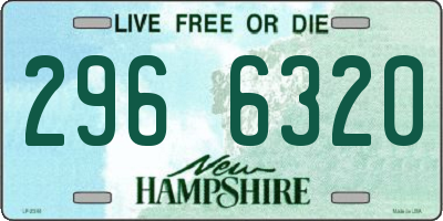 NH license plate 2966320