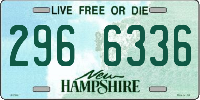 NH license plate 2966336