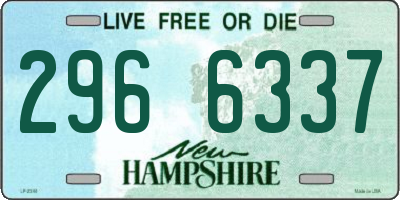 NH license plate 2966337