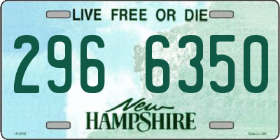 NH license plate 2966350