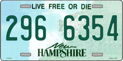 NH license plate 2966354