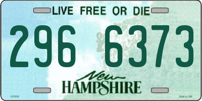 NH license plate 2966373