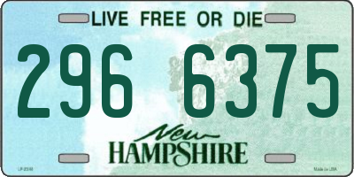 NH license plate 2966375