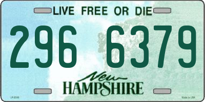 NH license plate 2966379