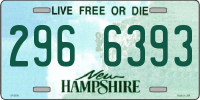 NH license plate 2966393
