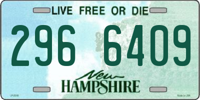 NH license plate 2966409