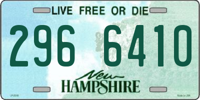 NH license plate 2966410