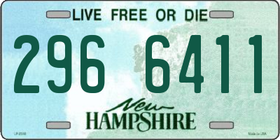 NH license plate 2966411