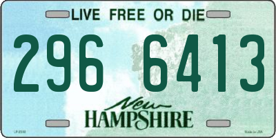 NH license plate 2966413
