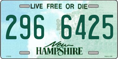 NH license plate 2966425
