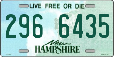 NH license plate 2966435