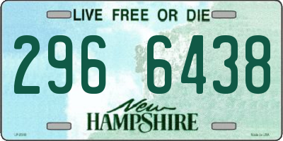 NH license plate 2966438
