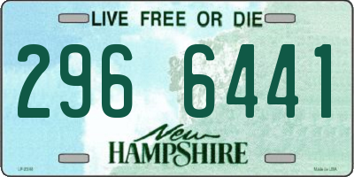 NH license plate 2966441