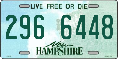 NH license plate 2966448