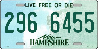 NH license plate 2966455