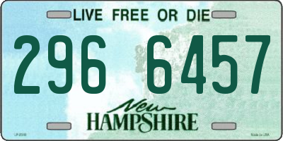 NH license plate 2966457