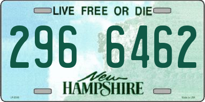 NH license plate 2966462