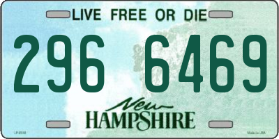 NH license plate 2966469