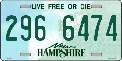 NH license plate 2966474