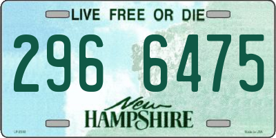 NH license plate 2966475