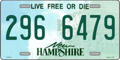 NH license plate 2966479