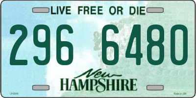 NH license plate 2966480