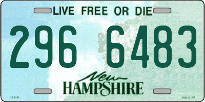 NH license plate 2966483