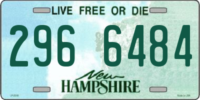 NH license plate 2966484