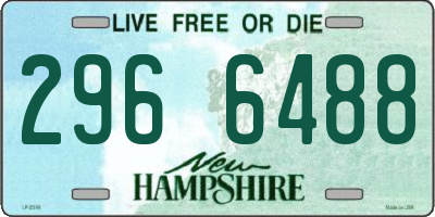 NH license plate 2966488