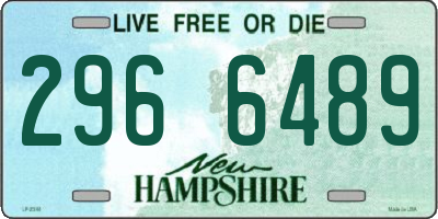 NH license plate 2966489