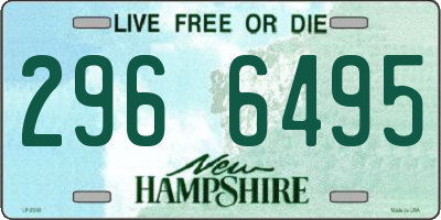 NH license plate 2966495