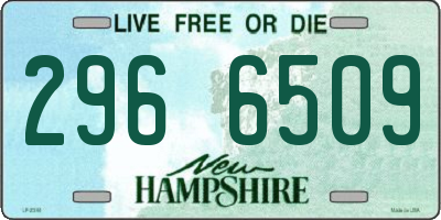 NH license plate 2966509