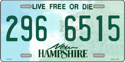 NH license plate 2966515