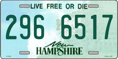 NH license plate 2966517