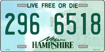 NH license plate 2966518