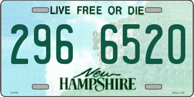 NH license plate 2966520
