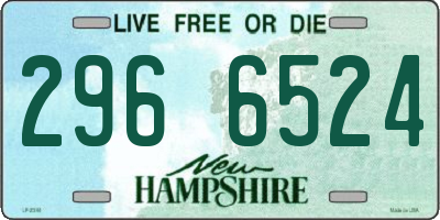 NH license plate 2966524
